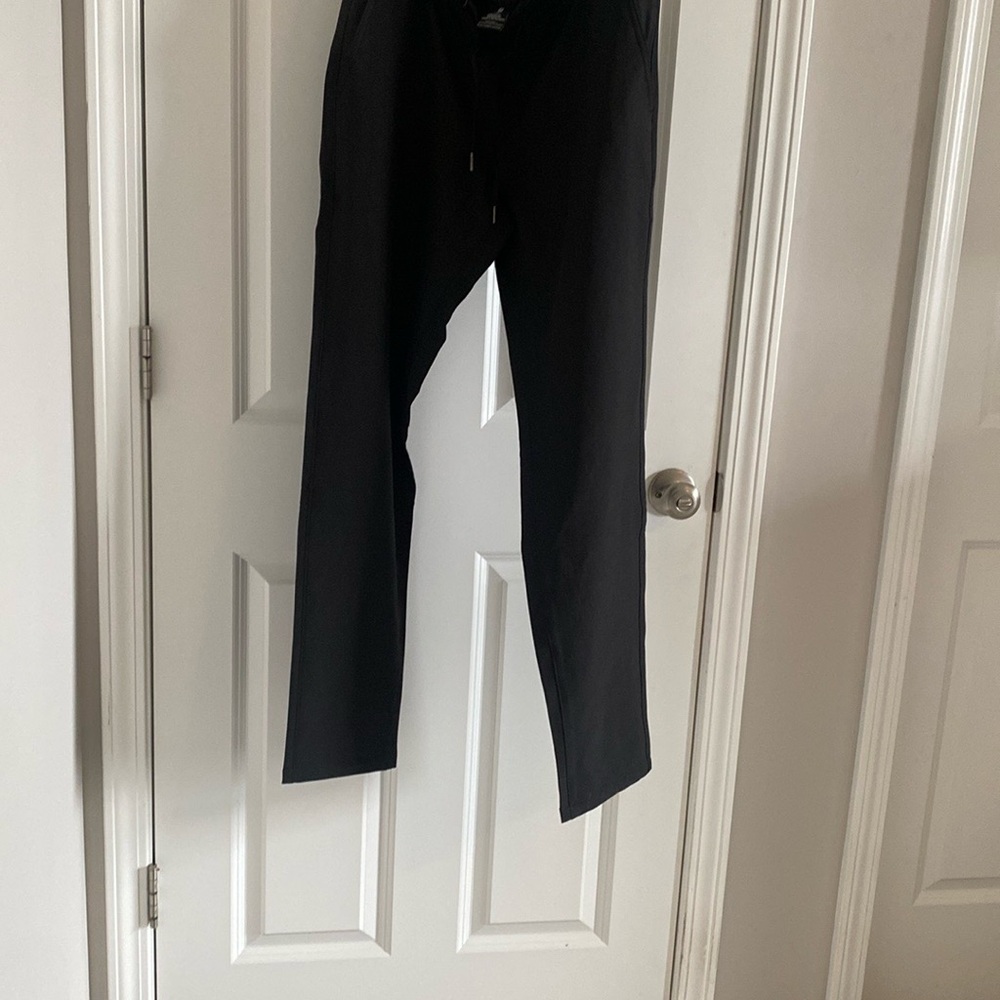 Men's Black Travel Pants